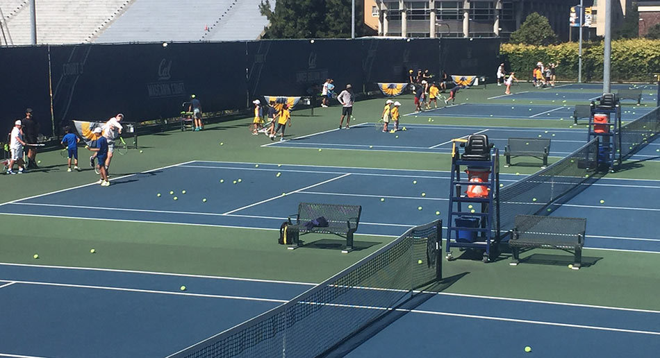 Cal Tennis Camp at UC Berkeley