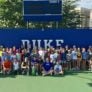 Duke University Nike Tennis Camp Group Photo