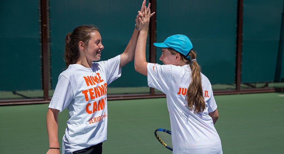 Nike Tennis Camp at University of Georgia Girls