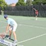 Michigan State Tennis Camp Doubles Drill