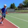 Oregon elite jesuit camper fitness ball on racquet 1