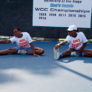 San Diego Tennis Camp Girls Stretching
