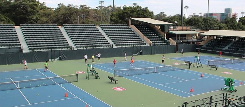 Nike Tennis Camps Stanford Courts