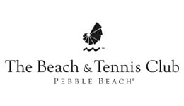 Pebble beach tennis club logo