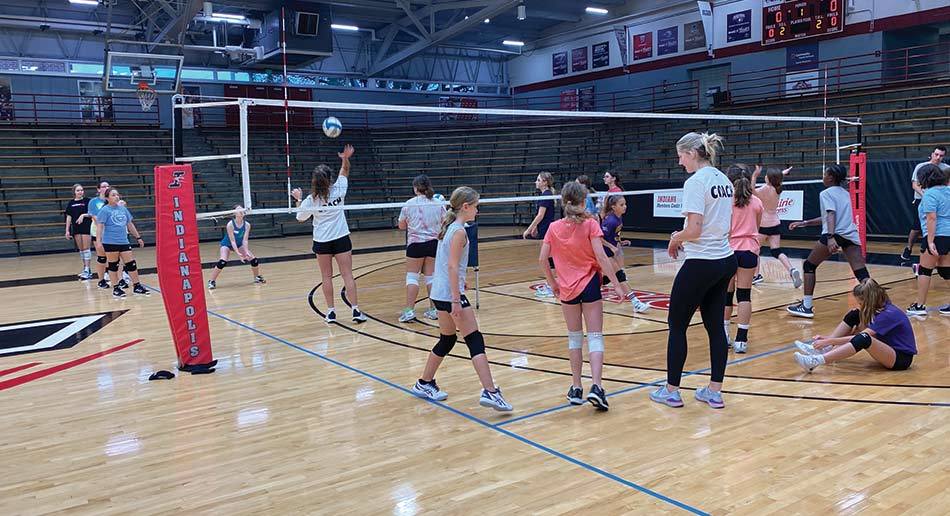 Nike Volleyball Camp at University of Indianapolis