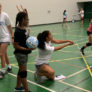 Mcdaniel College Volleyball Camp Coaching Demonstration