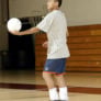 Nike Volleyball Camps Boy Serving