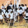Round Rock Volleyball Group Huddle