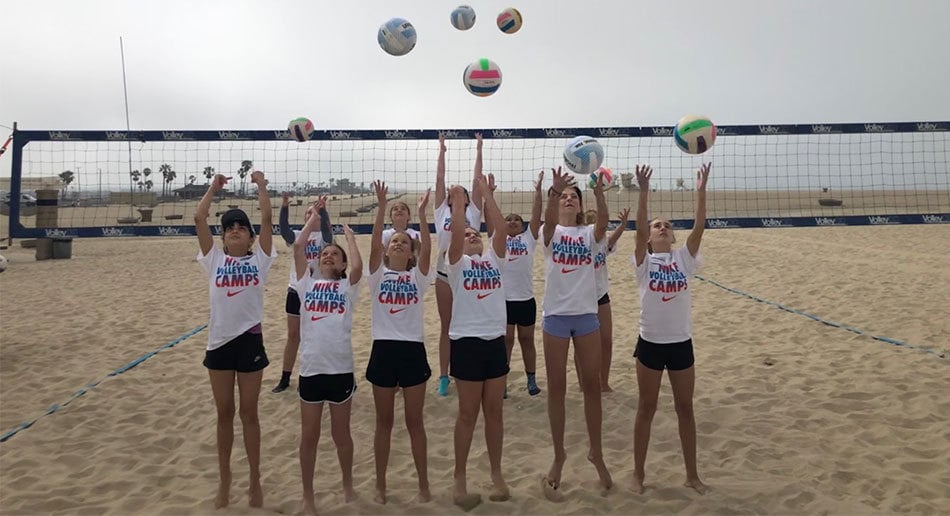 Nike Beach Volleyball Camp at Huntington Beach