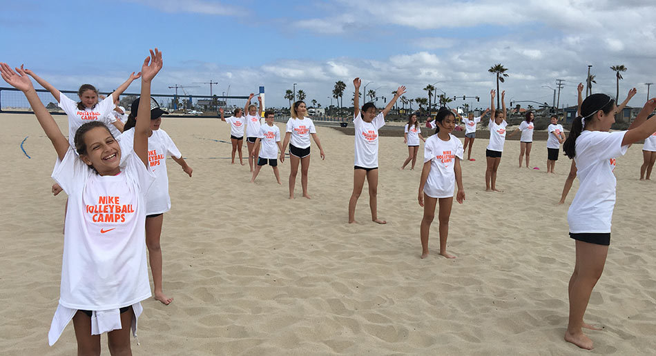 Generador considerado peine Nike Beach Volleyball Camp Optimum Beach