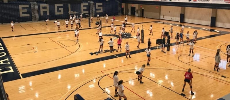 Nike Volleyball Camps Facility Mary Washington