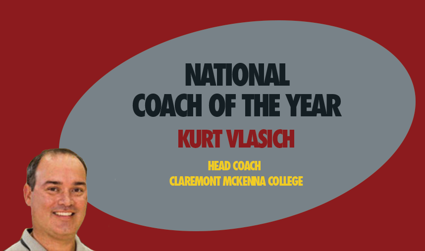 Coach of the year kurt vlasich 2