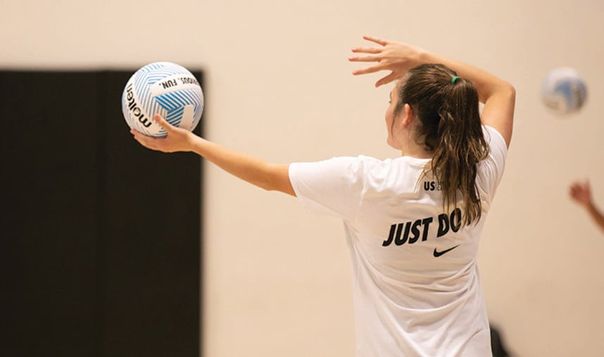 Volleyball Jump Serve