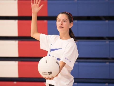 Volleyball Tip Serves