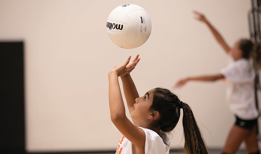 One Man Volleyball Drill At Home