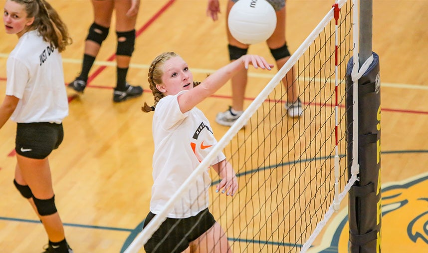 Volleyball Beginner Footwork