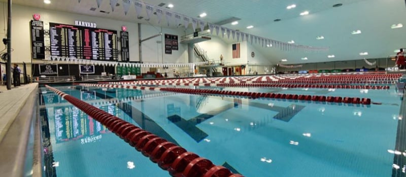 Harvard university pool facility
