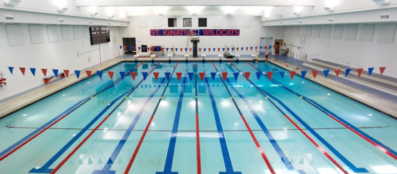 St ignatius college prep pool facility