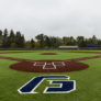 George Fox Baseball Field from behind home plate